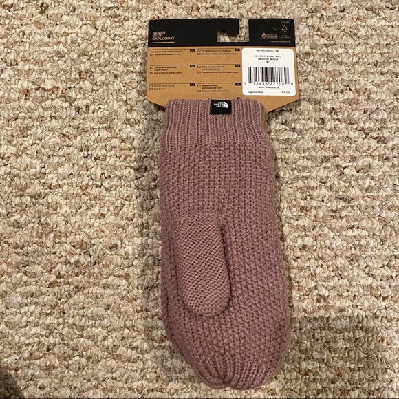 Minna Cable Knit Mittens - North Face - Picture 4 of 7